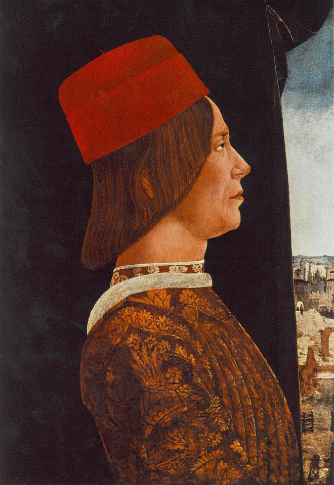 Ercole de Roberti Portrait of Giovanni II Bentivoglio